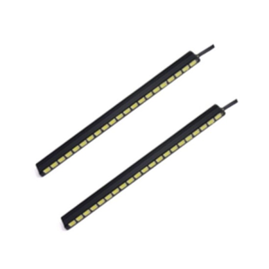 GÜNDÜZ LEDİ FARI DİKDÖRTGEN İNCE METAL 1.KLT 18 LEDLİ 193X12X6 0806012