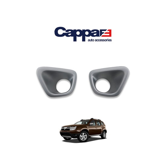 SİS FARI ÇERÇEVESİ DACIA DUSTER 10-17 GRİ 2019SF001 CAPPAFE