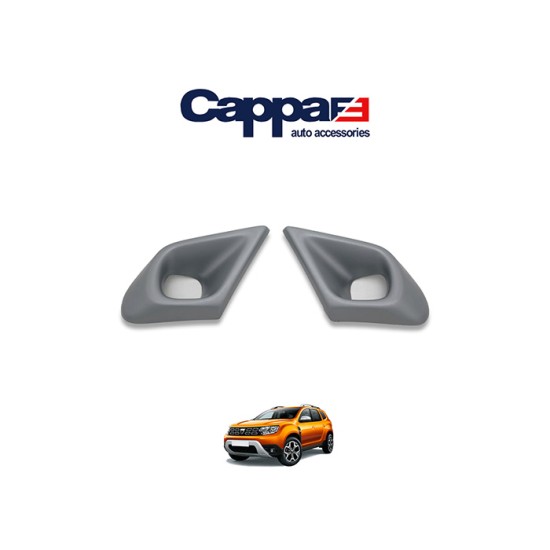 SİS FARI ÇERÇEVESİ DACIA DUSTER 2018> GRİ 2021SF002 CAPPAFE