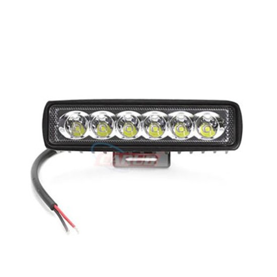 GÜNDÜZ LEDİ FARI DİKDÖRTGEN 6 LEDLİ METAL 10-30V 18W 150X40MM 3010568
