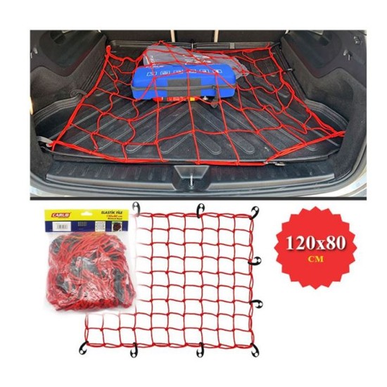 BAGAJ KAPUT FİLESİ BÜYÜK KIRMIZI 120X80CM 4620626