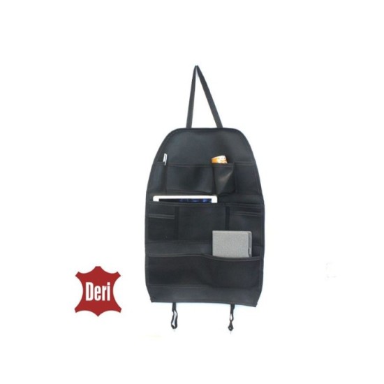 KOLTUK ARKASI ORGANİZER DERİ SİYAH 5902213