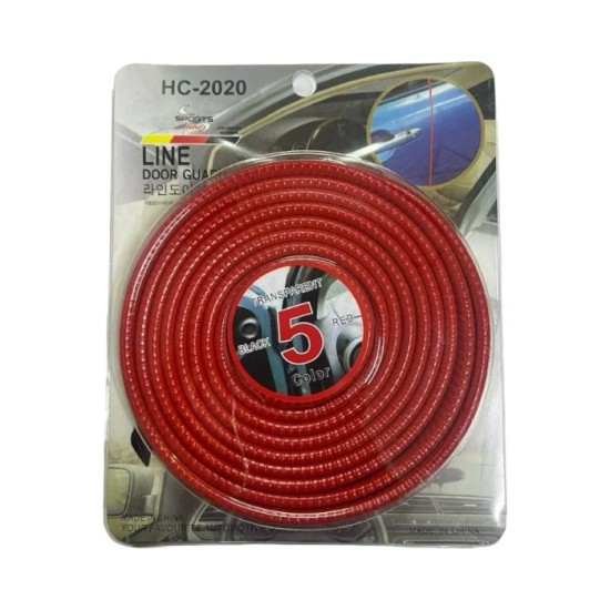 KAPI - BAGAJ - TAMPON - LİP FİTİLİ RENKLİ KIRMIZI 5,5CMX5,5MT ERN00141-1