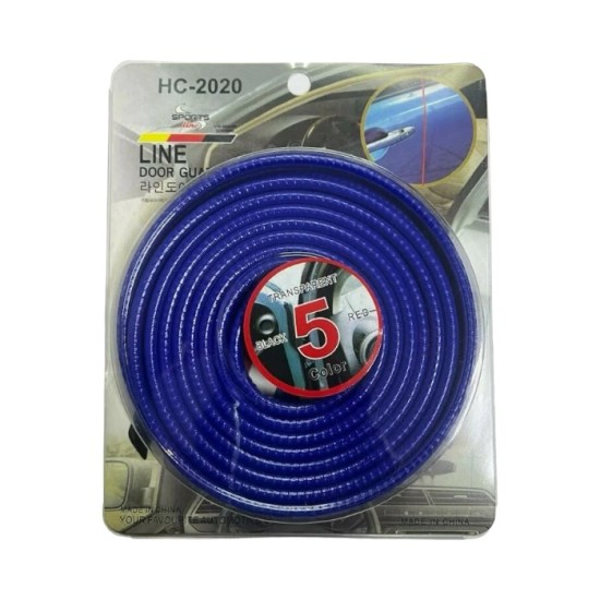 KAPI - BAGAJ - TAMPON - LİP FİTİLİ RENKLİ MAVİ 5,5CMX5,5MT ERN00141-2