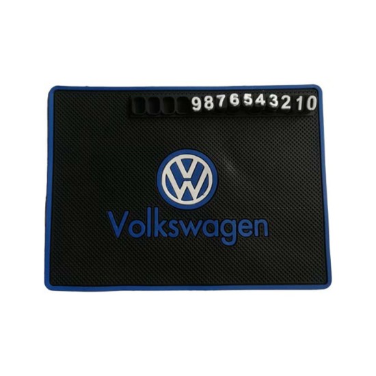 KAYDIRMAZ PED TORPİDO ÜSTÜ SİLİKONLU NUMARATÖRLÜ VW VOLKSWAGEN