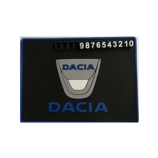 KAYDIRMAZ PED TORPİDO ÜSTÜ SİLİKONLU NUMARATÖRLÜ DACIA