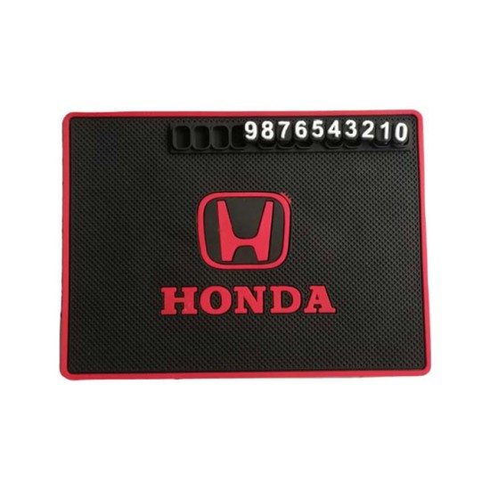 KAYDIRMAZ PED TORPİDO ÜSTÜ SİLİKONLU NUMARATÖRLÜ HONDA