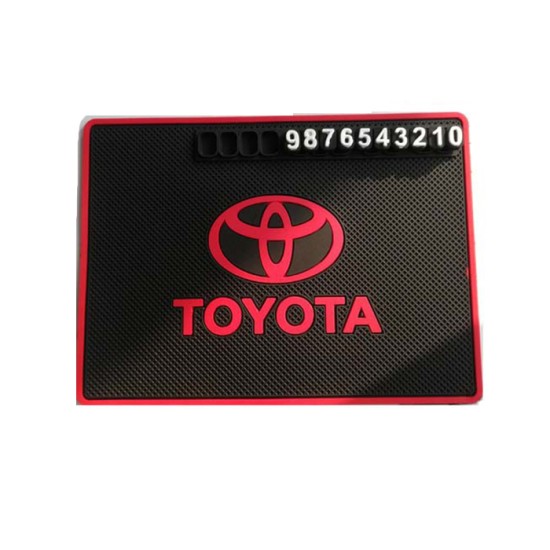 KAYDIRMAZ PED TORPİDO ÜSTÜ SİLİKONLU NUMARATÖRLÜ TOYOTA