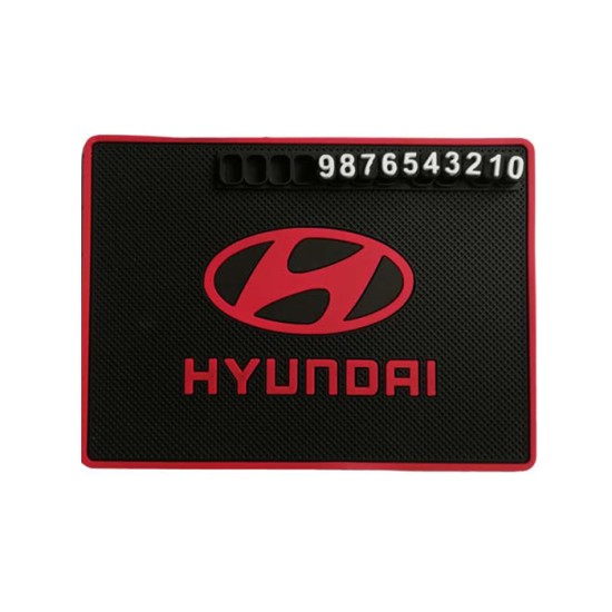 KAYDIRMAZ PED TORPİDO ÜSTÜ SİLİKONLU NUMARATÖRLÜ HYUNDAI