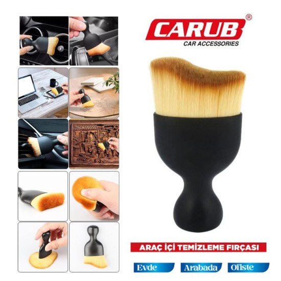 OTO BAKIM TEMİZLİK FIRÇA DETAY YUMUŞAK TÜYLÜ 0922565