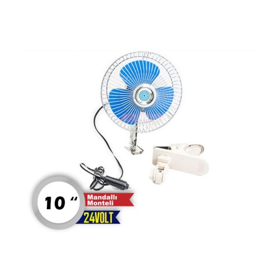 VANTİLATÖR MANDALLI METAL KAFA 24V 8 203MM PMX-4000