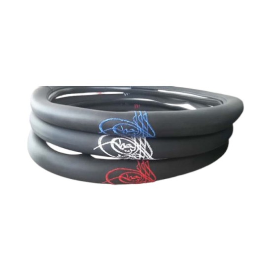 DİREKSİYON KILIFI 38CM LÜX NAKIŞLI TUĞRA MAVİ 0408016