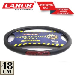 DİREKSİYON KILIFI 48CM FOSFORLU KIRMIZI 1830284