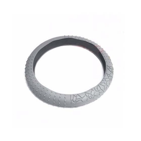 DİREKSİYON KILIFI 38CM SİLİKONLU MASAJLI GRİ 1832067