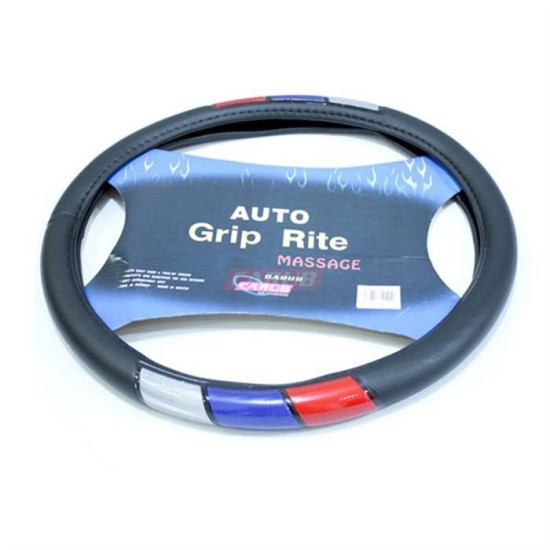 DİREKSİYON KILIFI 42CM FOSFORLU MAVİ-GRİ-KIRMIZI 1841412