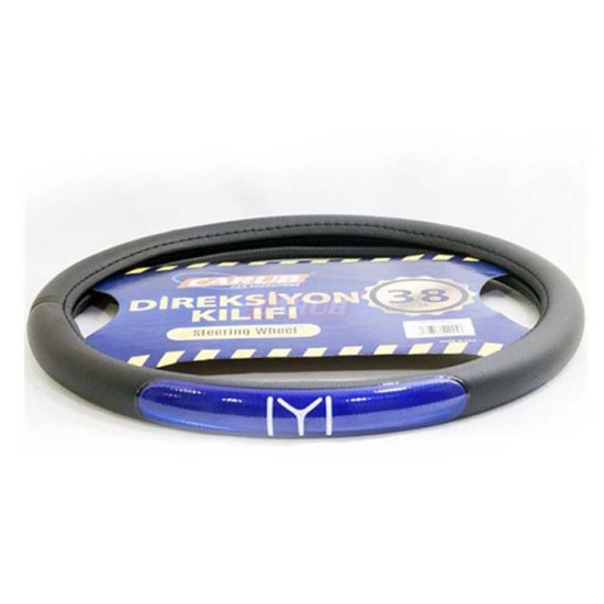 DİREKSİYON KILIFI 38CM FOSFORLU MAVİ KAYI BAYRAK 1842025