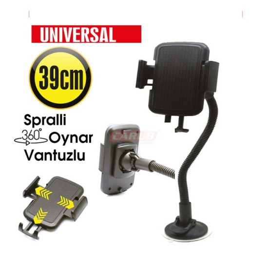 TELEFON TUTUCU TELEFONLUK VANTUZLU SPİRALLİ UZUN 39XM 360 OYNAR 5901958