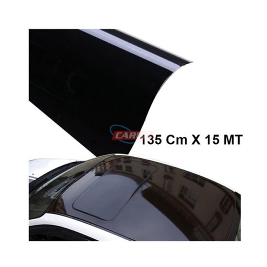 KAPLAMA FOLYOSU TAVAN FOLYOSU PİANO BLACK 135CMX15MT PANORAMİK 1208107