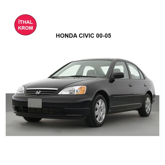 CAM RÜZGARLIĞI KROM HONDA CİVİC 01-06 C9 52006004
