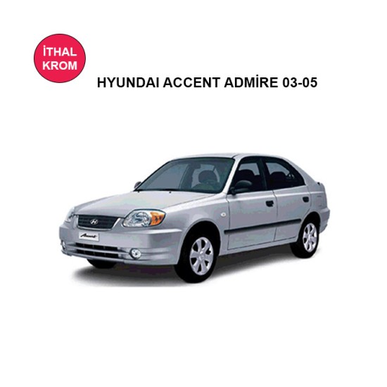 CAM RÜZGARLIĞI KROM HYUNDAI ACCENT 03-05 A7 52007003