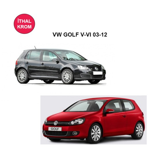 CAM RÜZGARLIĞI KROM VW GOLF 5-6 03-12 A8 52020007