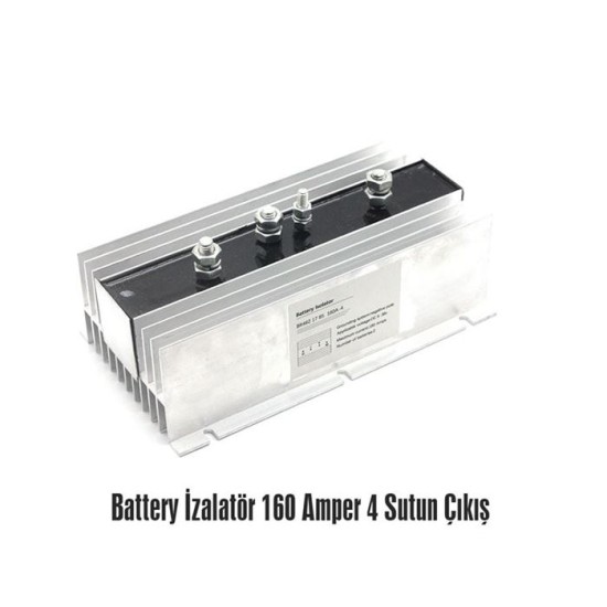 BATTERY İZALATÖR 160 AMPER 4 SUTUN ÇIKIŞ
