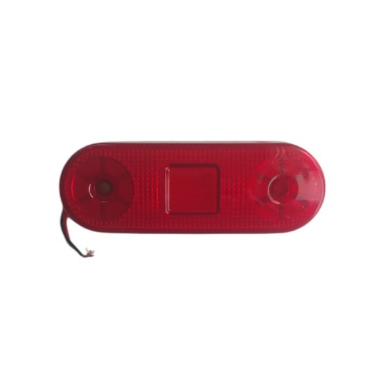LEDLİ LAMBA NEON 21 LED 2 FONKSİYONLU 12-24V KIRMIZI 40x116MM TAS 118K